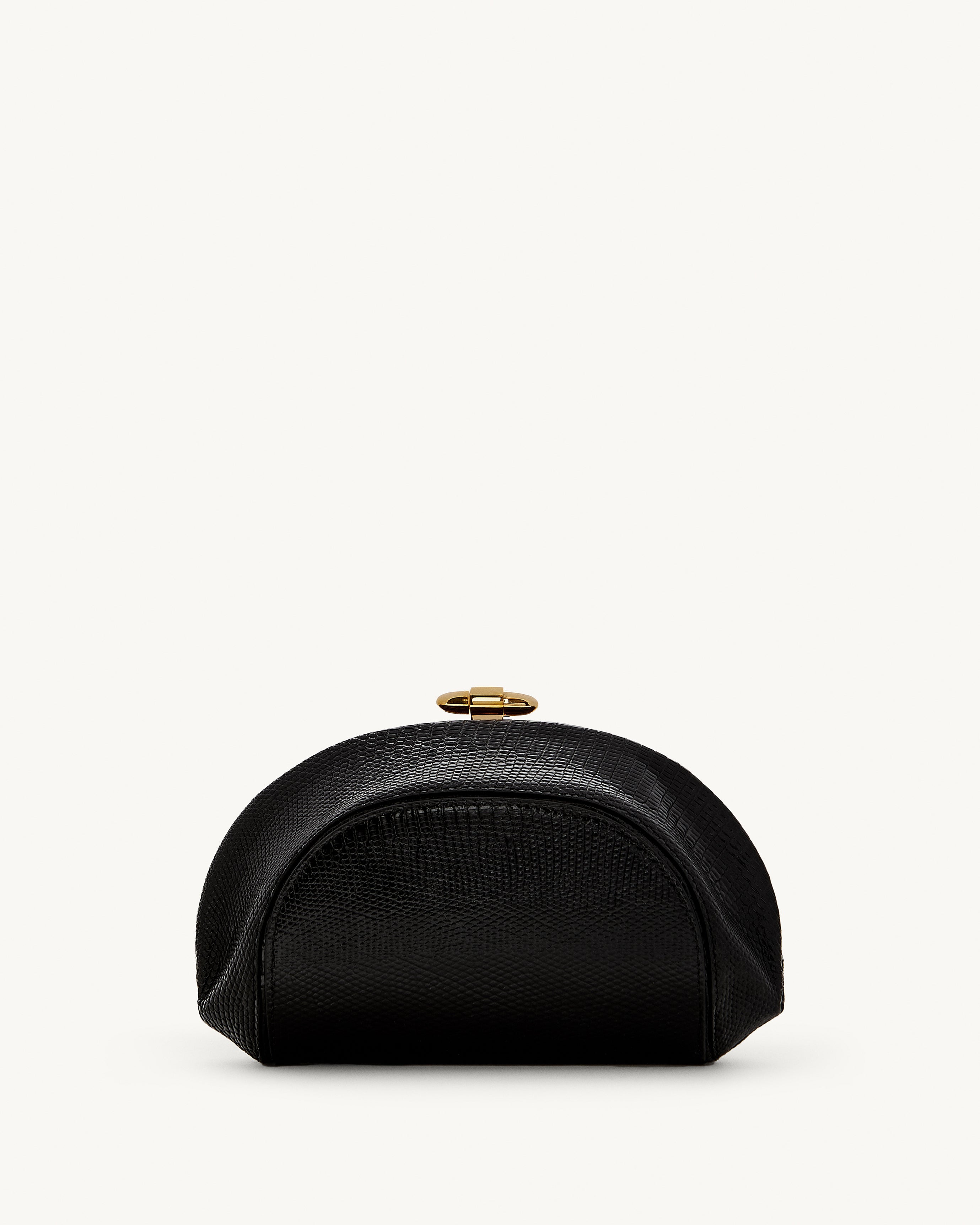 Sera Clutch in Black Lizard | Savette
