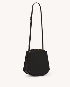 Florence Crossbody in Black Leather