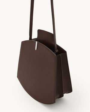 Florence Crossbody in Coffee Leather