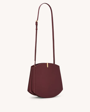 Florence Crossbody in Wine Chevre