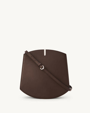 Florence Crossbody in Coffee Leather