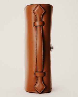 Savette - Symmetry Pochette Leather Tote - Burgundy - One size